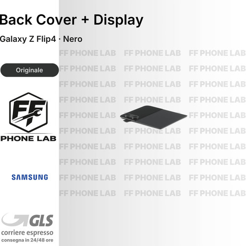 Cover posteriore con display - con,